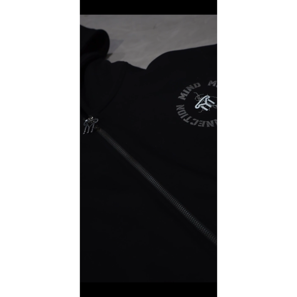 MMM Oversized Zip Up Hoodie