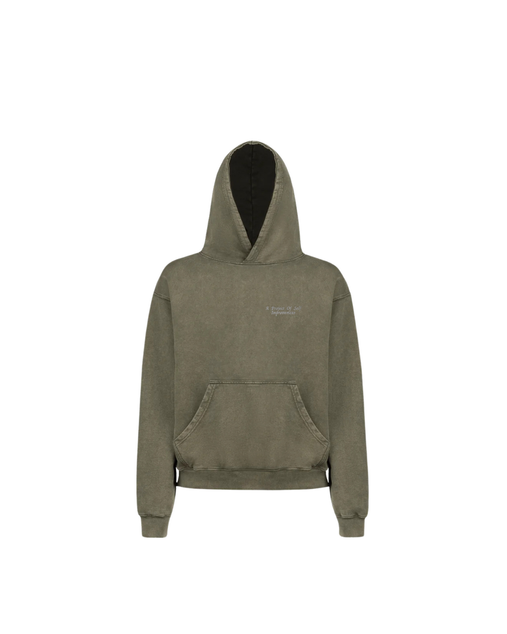 Olive  Oversized Hoodie - Basics