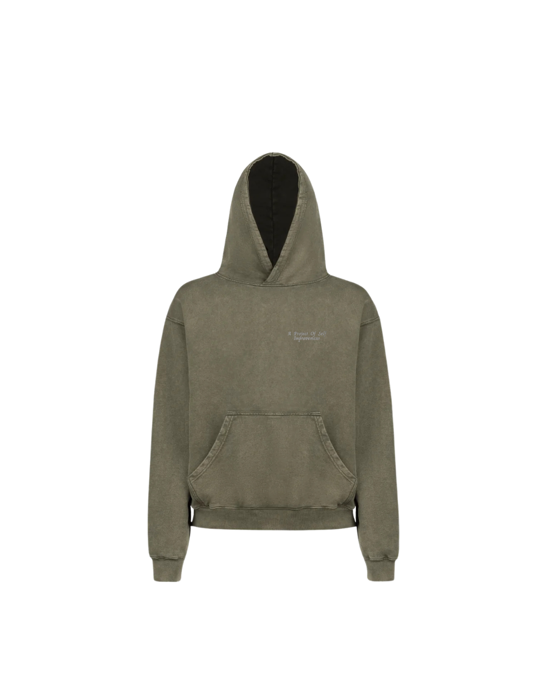 Olive  Oversized Hoodie - Basics
