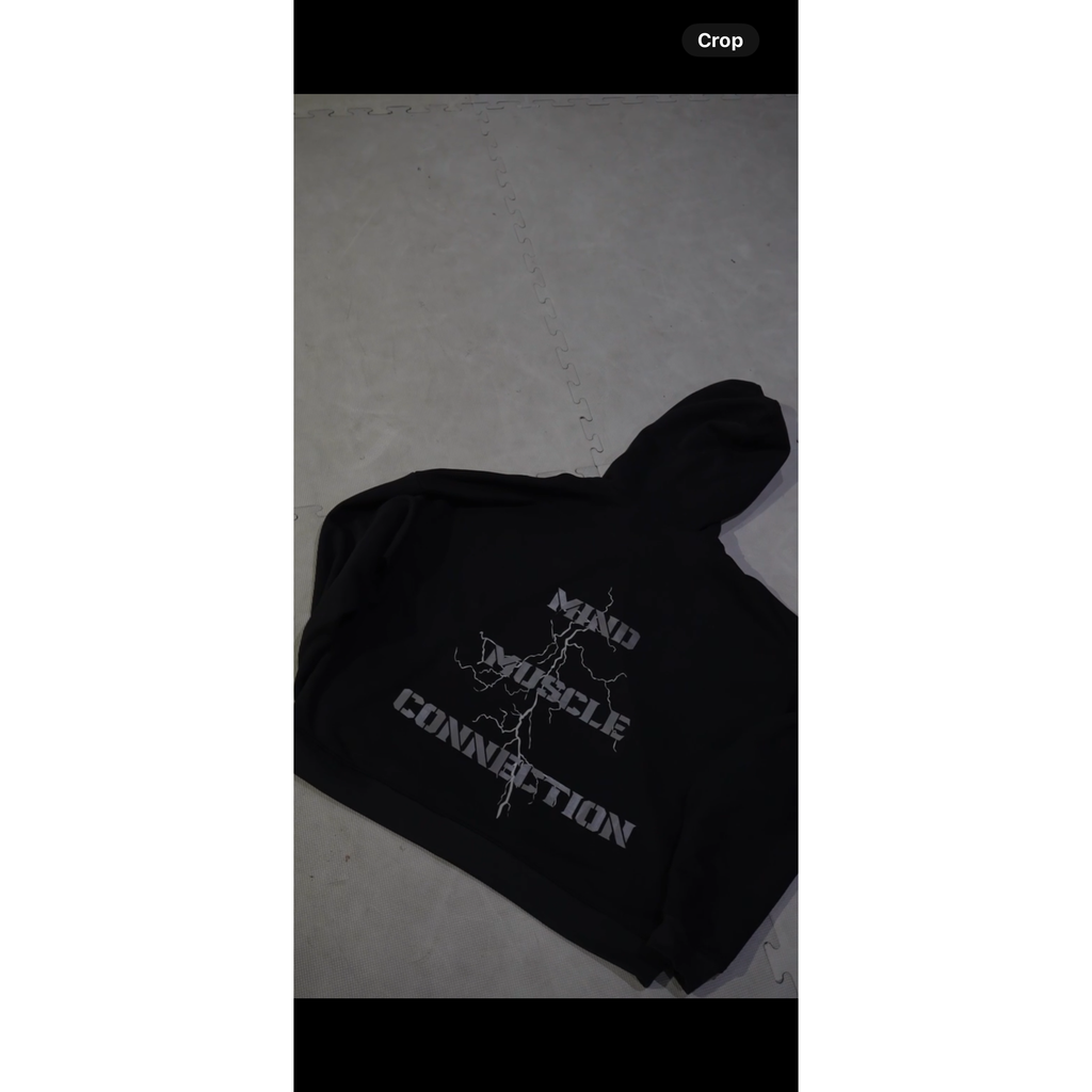 MMM Oversized Zip Up Hoodie