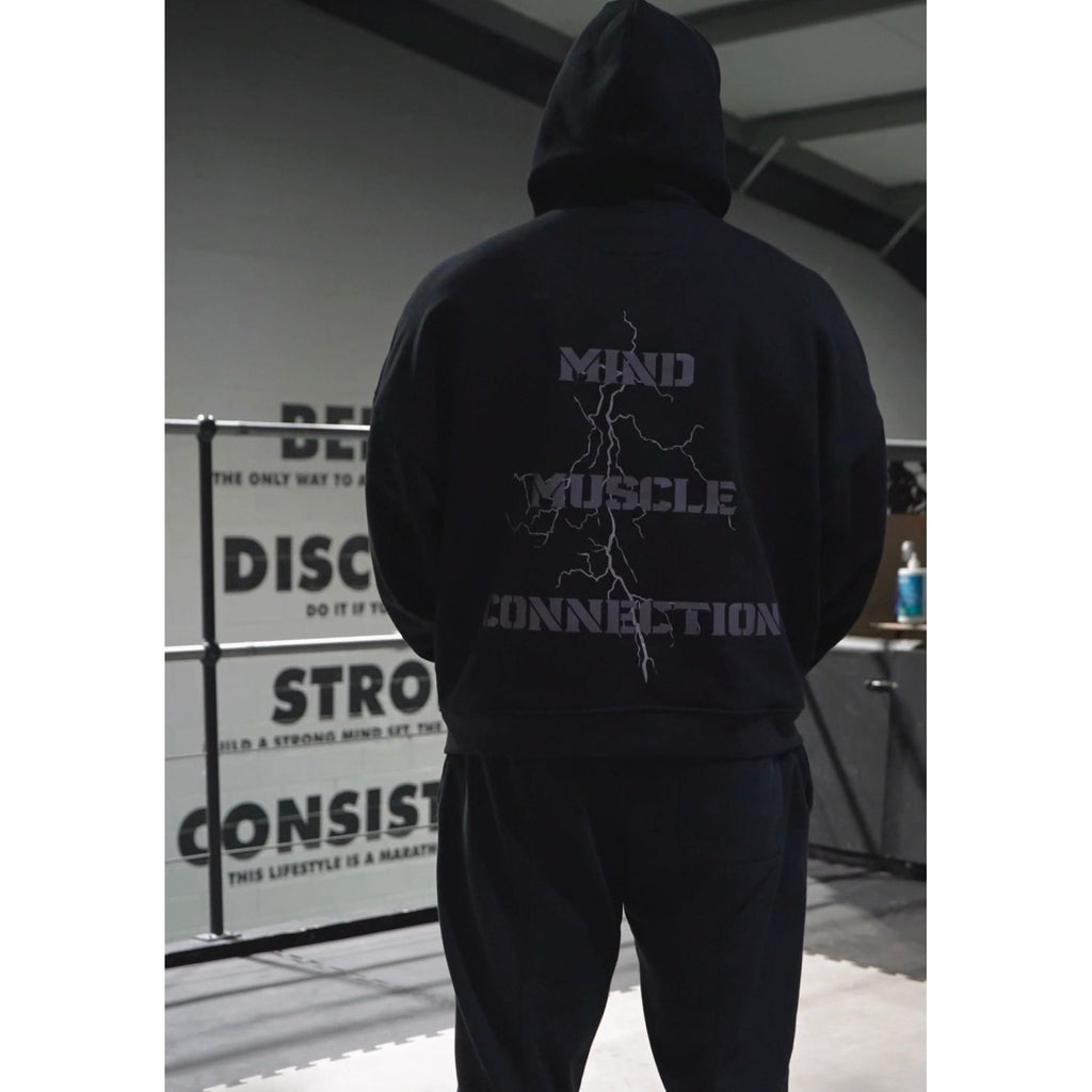 MMM Oversized Zip Up Hoodie