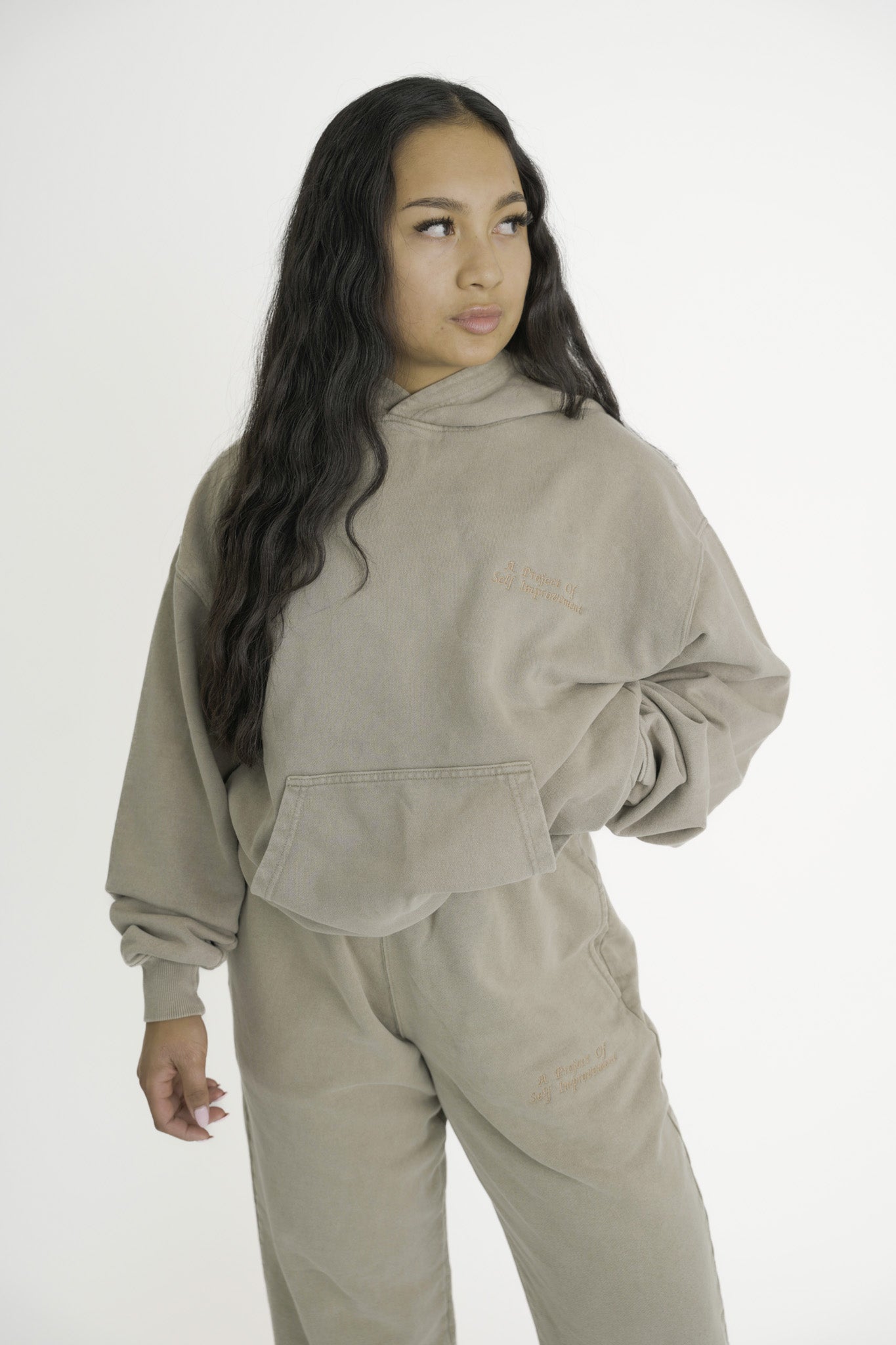Sand Oversized Hoodie - Basics